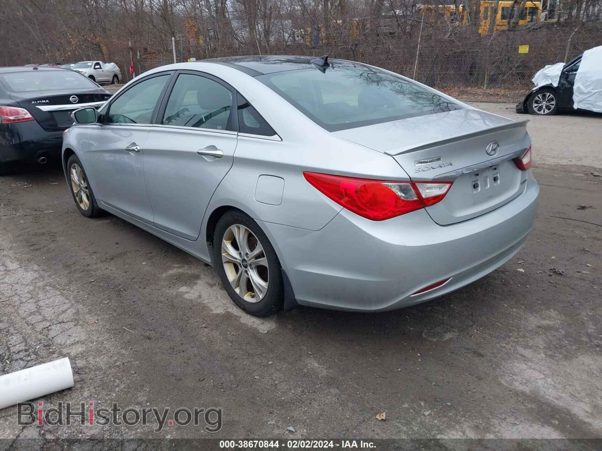 2013 HYUNDAI SONATA - VIN: 5NPEC4AC3DH600310 - Фото 3