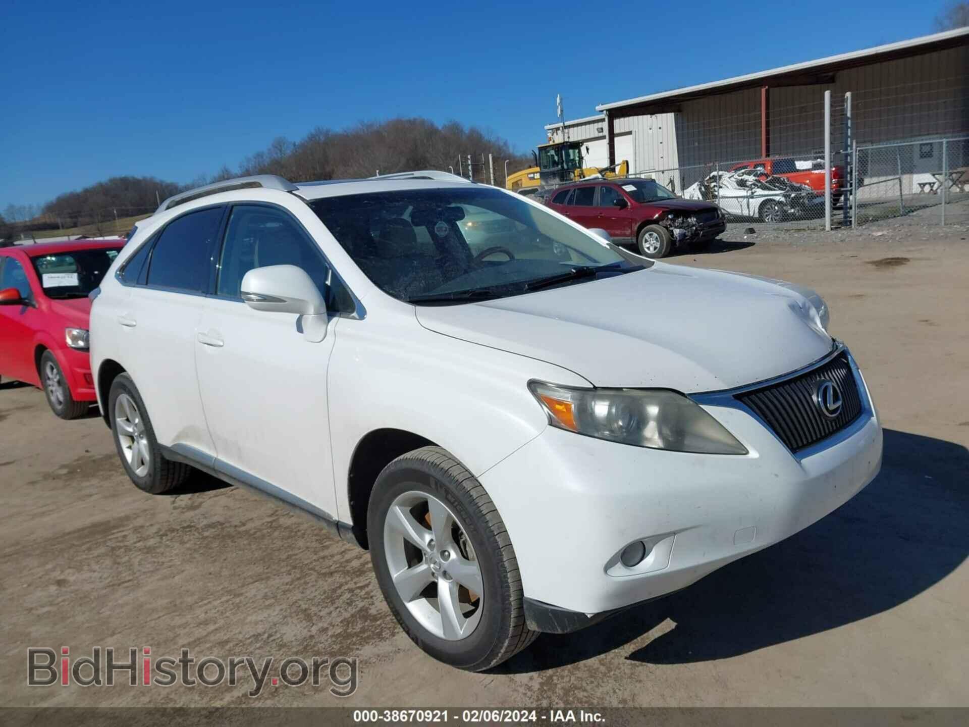 Photo 2T2BK1BA9AC035637 - LEXUS RX 350 2010