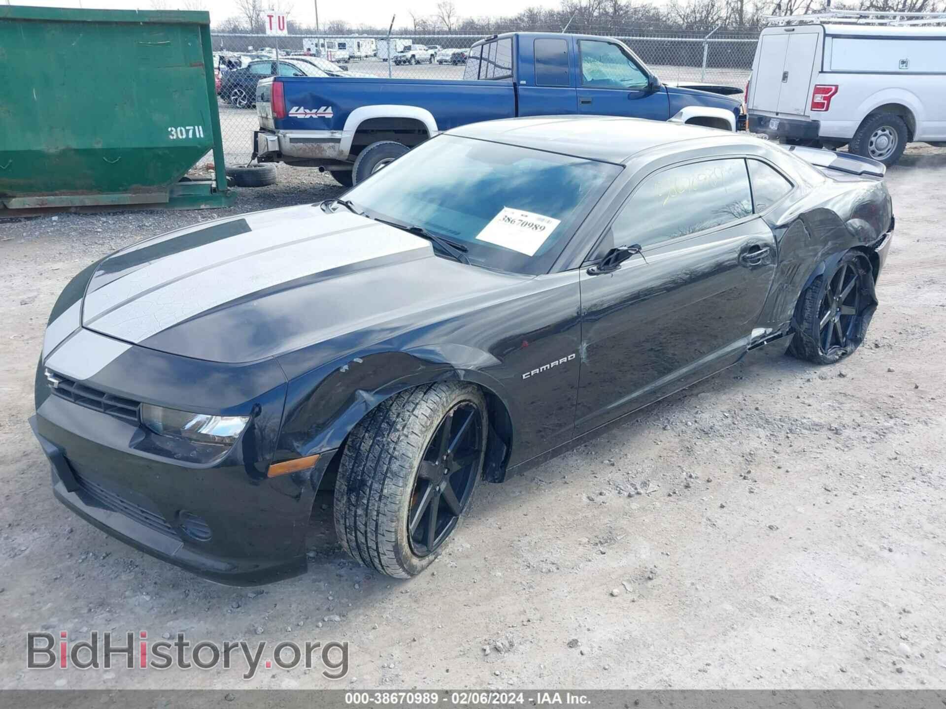 2014 CHEVROLET CAMARO - VIN: 2G1FE1E37E9321933 - Фото 2