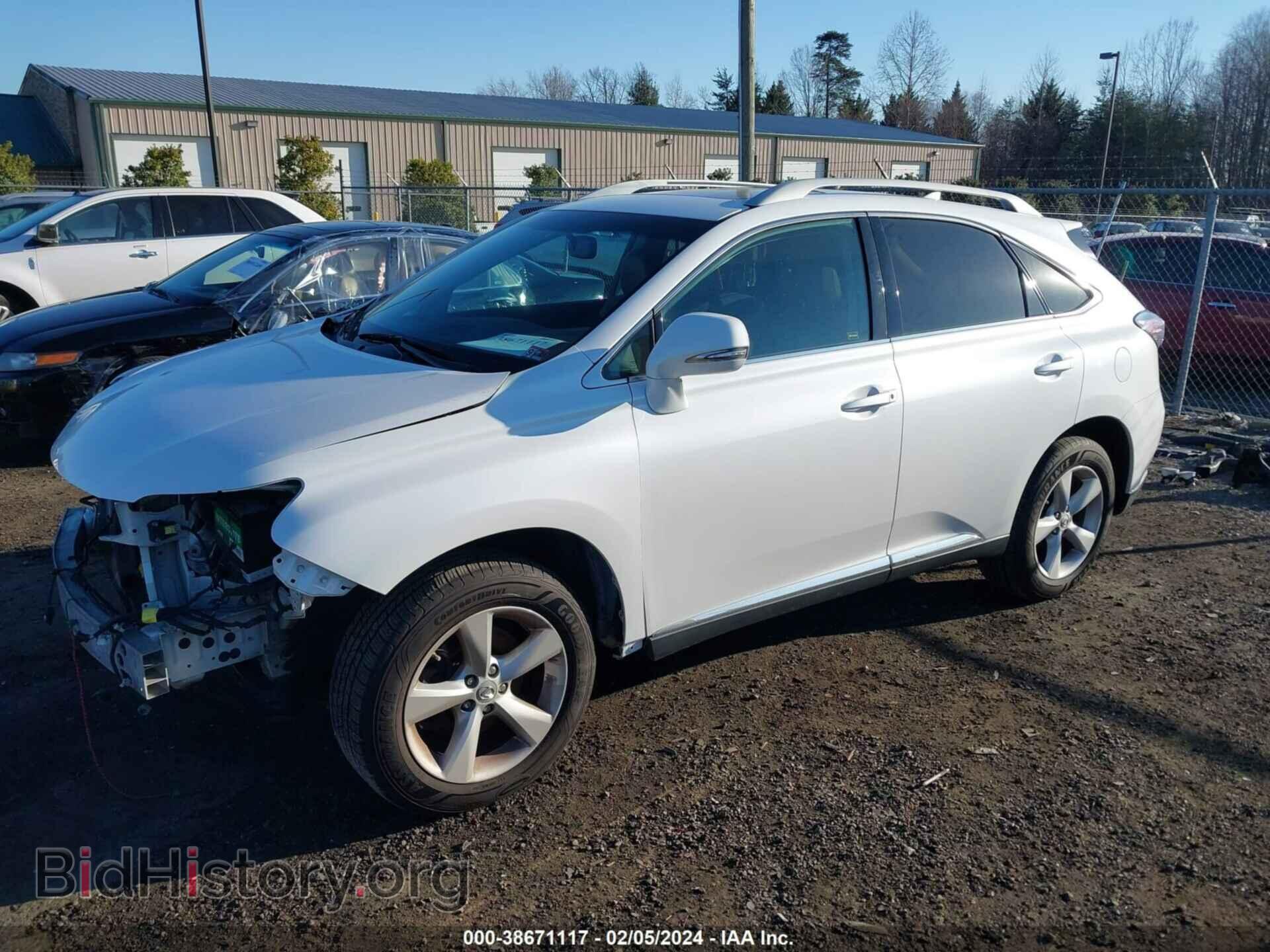2014 LEXUS RX 350 - VIN: 2T2BK1BAXEC236968 - Фото 2