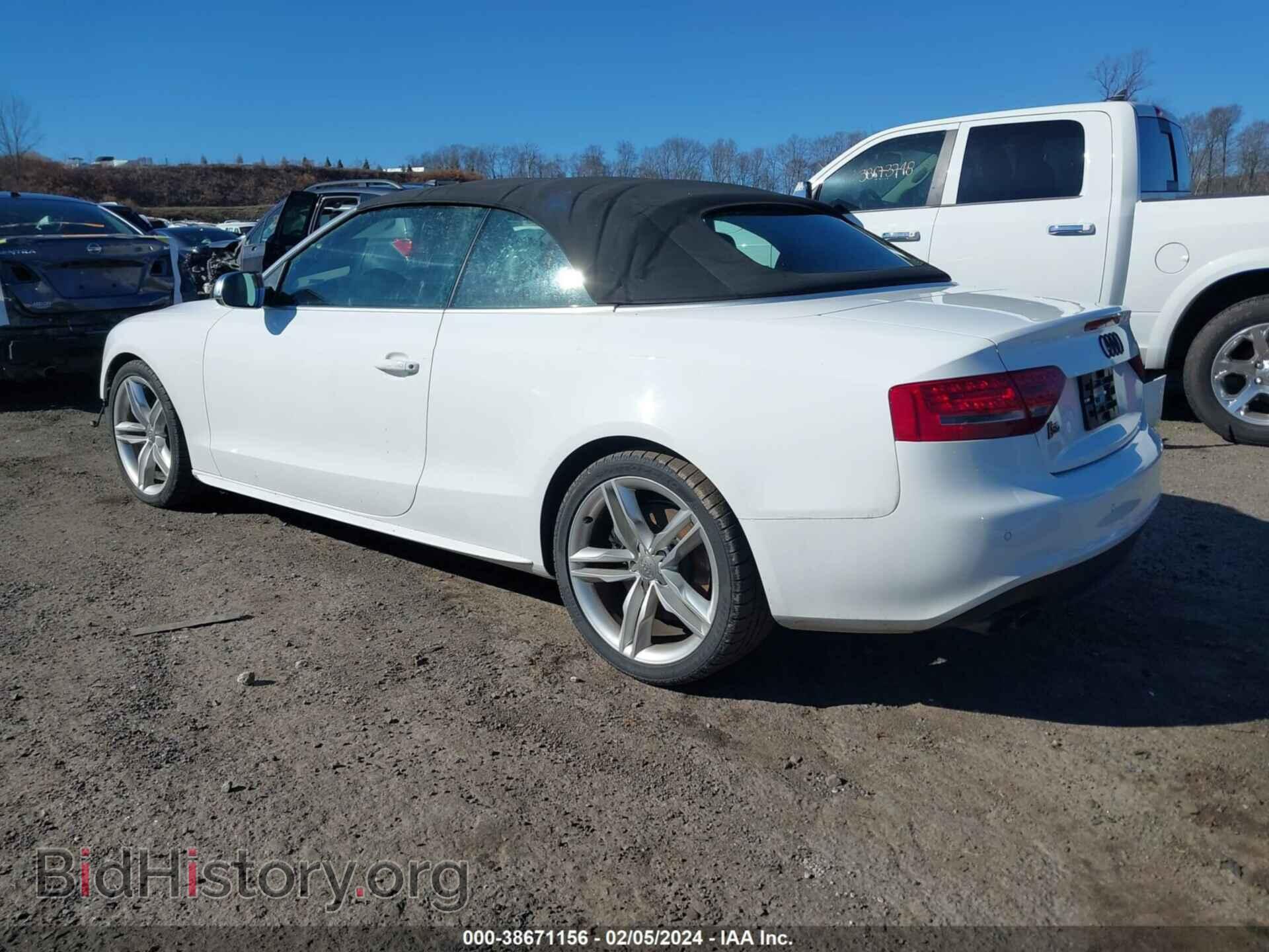 2011 AUDI S5 - VIN: WAUCGAFH6BN011860 - Фото 3