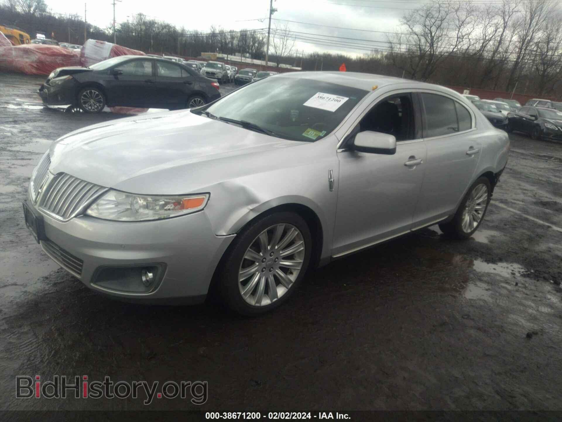 2012 LINCOLN MKS - VIN: 1LNHL9FT6CG806514 - Фото 2