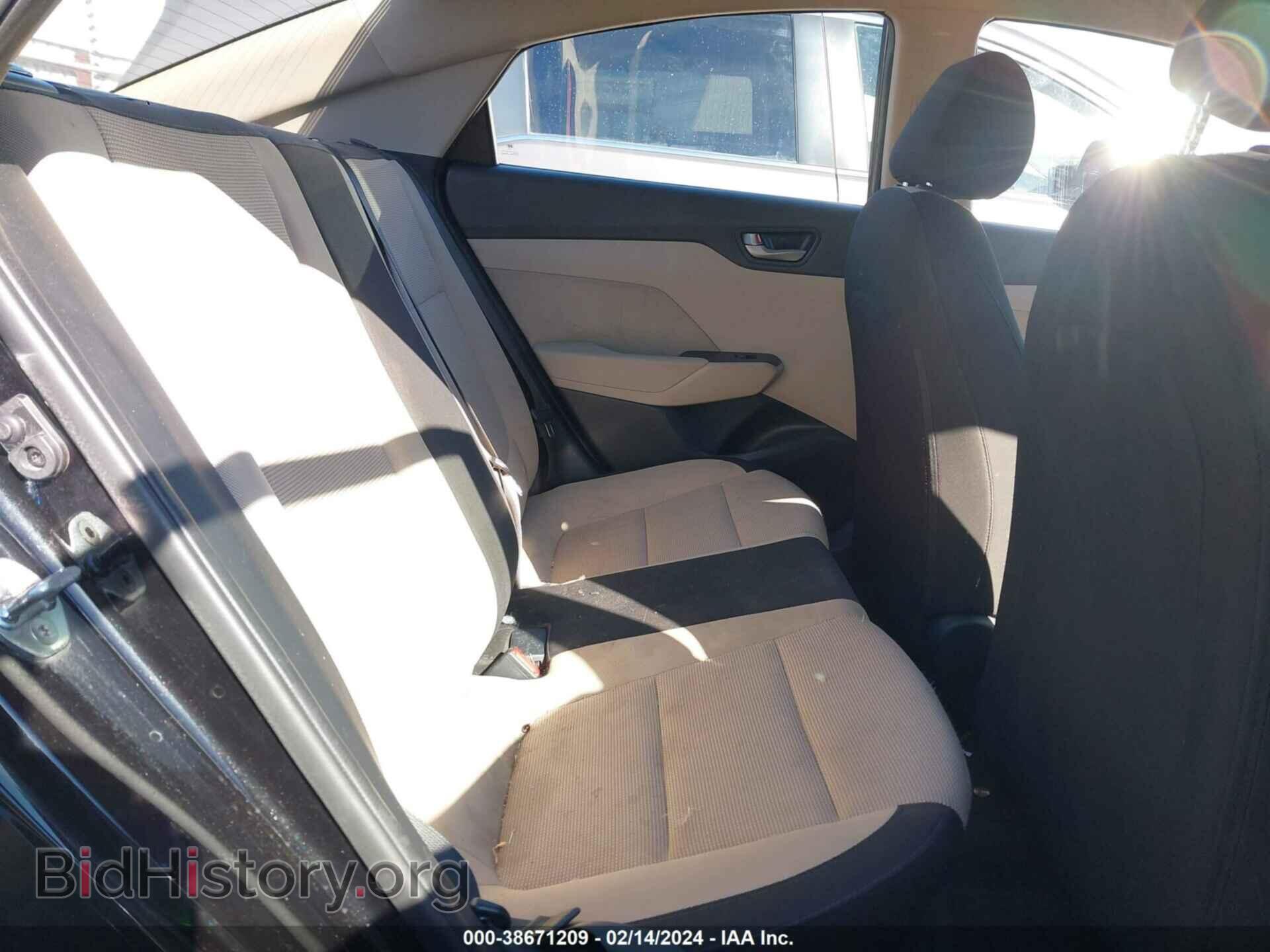 2018 HYUNDAI ACCENT - VIN: 3KPC24A3XJE031398 - Фото 8
