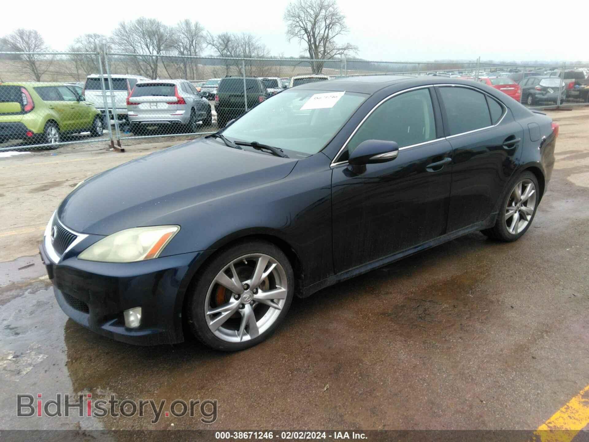 2009 LEXUS IS 250 - VIN: JTHBK262595100505 - Фото 2