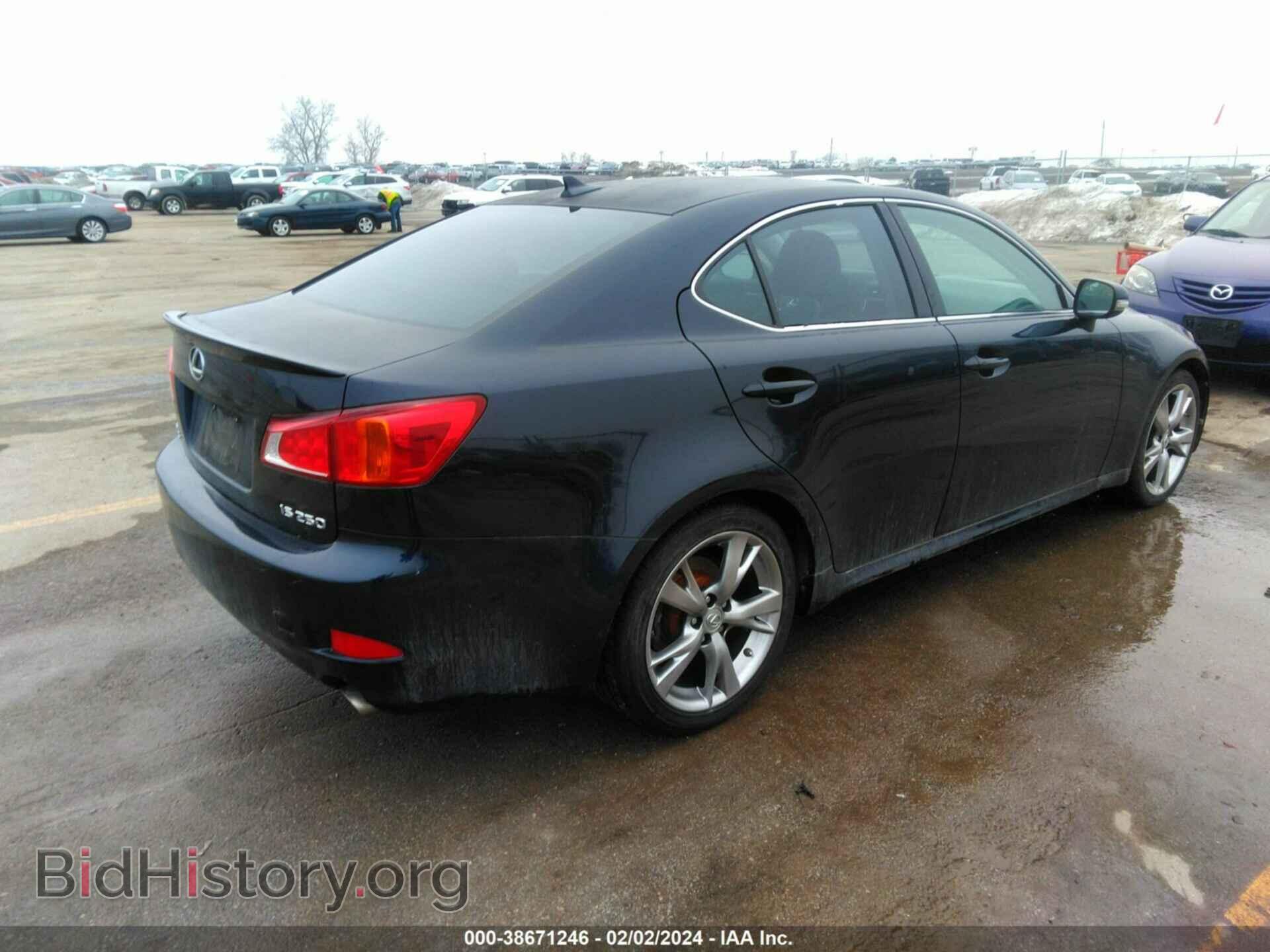 2009 LEXUS IS 250 - VIN: JTHBK262595100505 - Фото 4