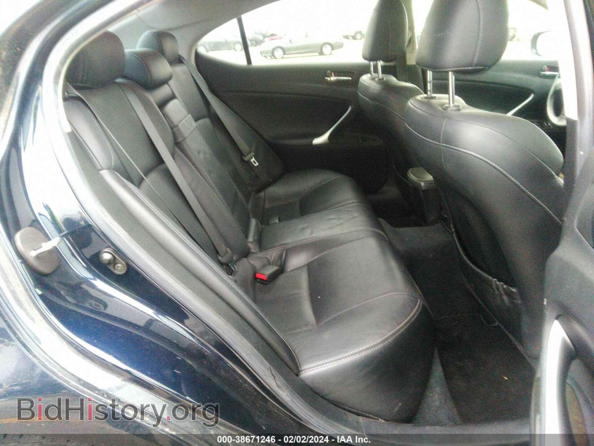 2009 LEXUS IS 250 - VIN: JTHBK262595100505 - Фото 8