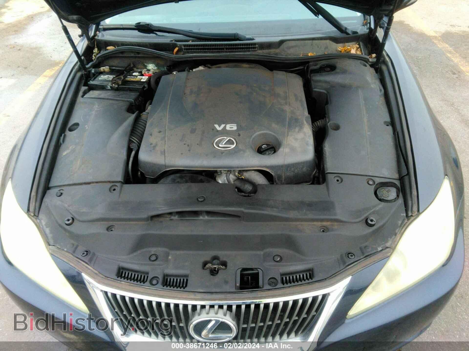 2009 LEXUS IS 250 - VIN: JTHBK262595100505 - Фото 10