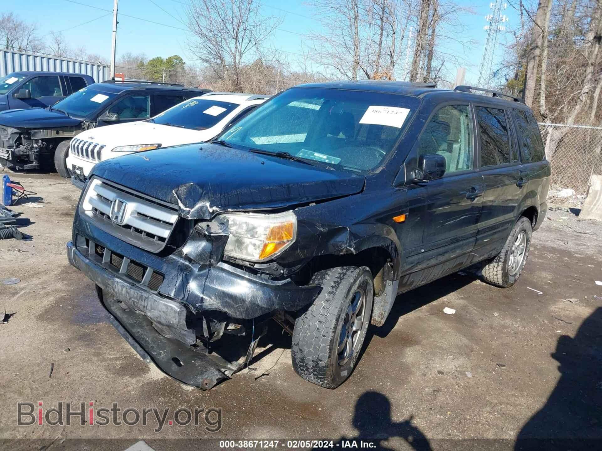 2008 HONDA PILOT - VIN: 5FNYF18318B051042 - Фото 2
