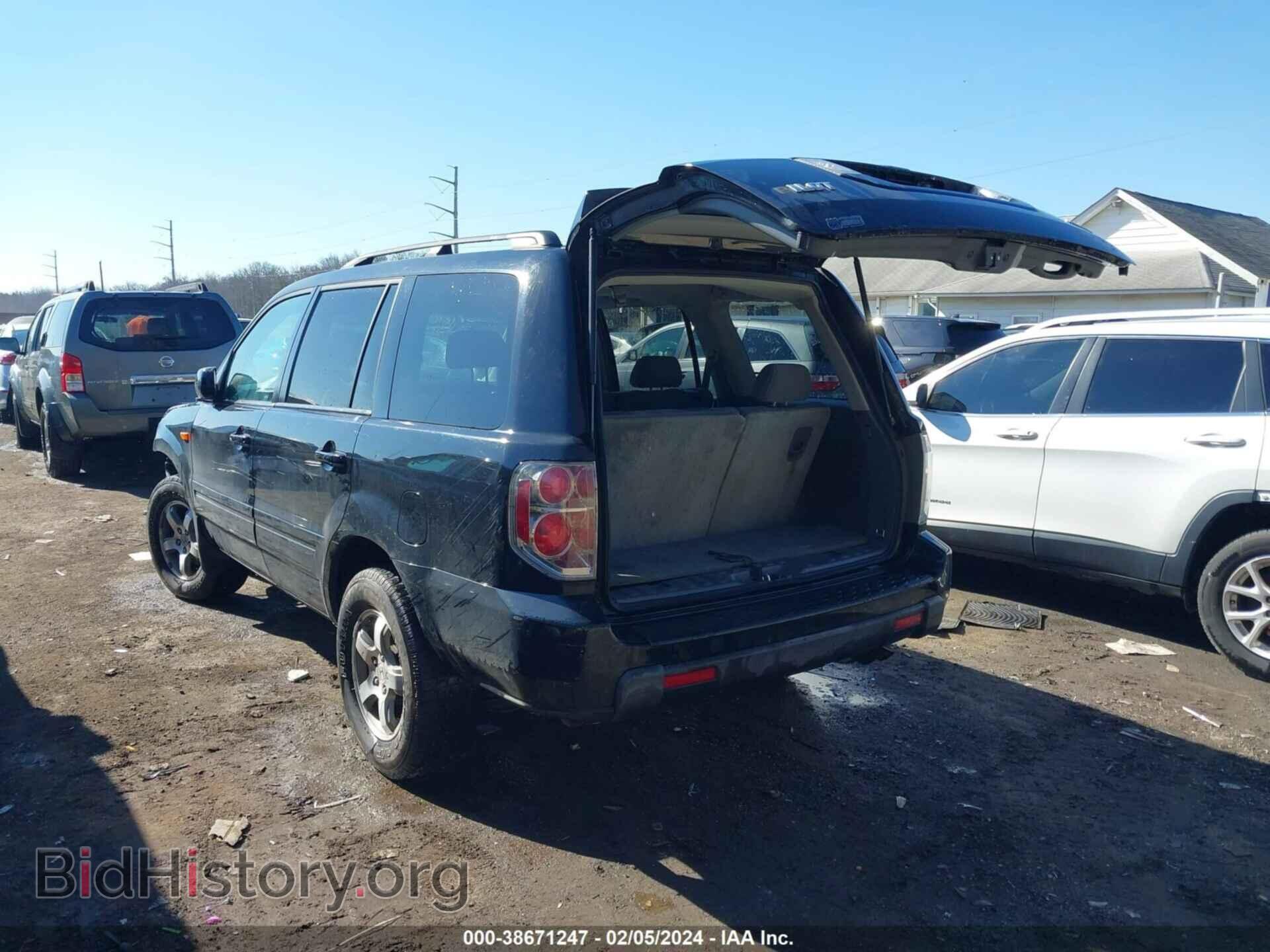 2008 HONDA PILOT - VIN: 5FNYF18318B051042 - Фото 3