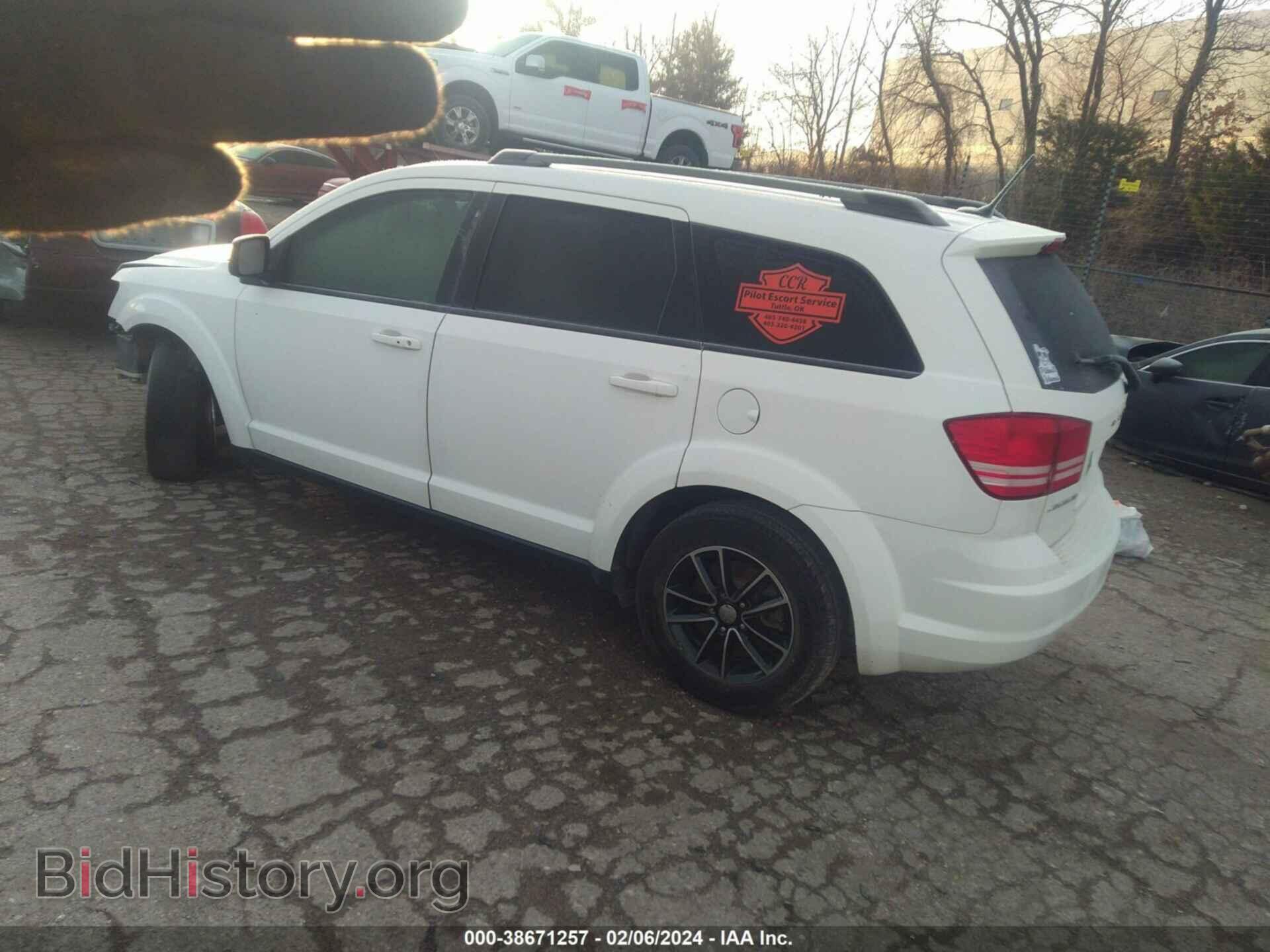 2017 DODGE JOURNEY - VIN: 3C4PDCAB0HT662244 - Фото 3