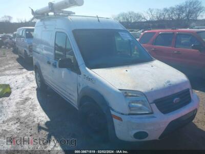 2012 Ford TRANSIT CONNECT XLT, white — VIN NM0LS7BN4CT109036, IAAI
