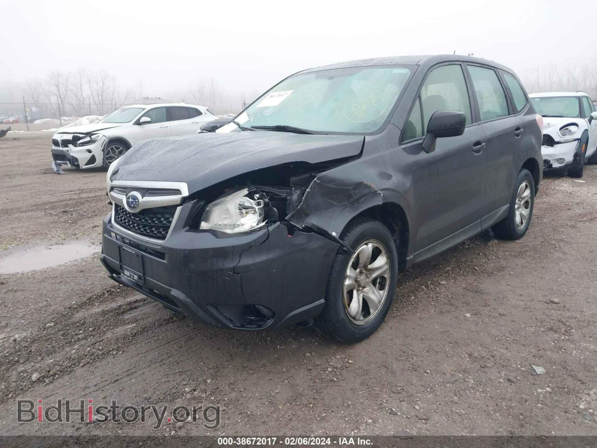 2014 SUBARU FORESTER - VIN: JF2SJAAC2EH478354 - Фото 2