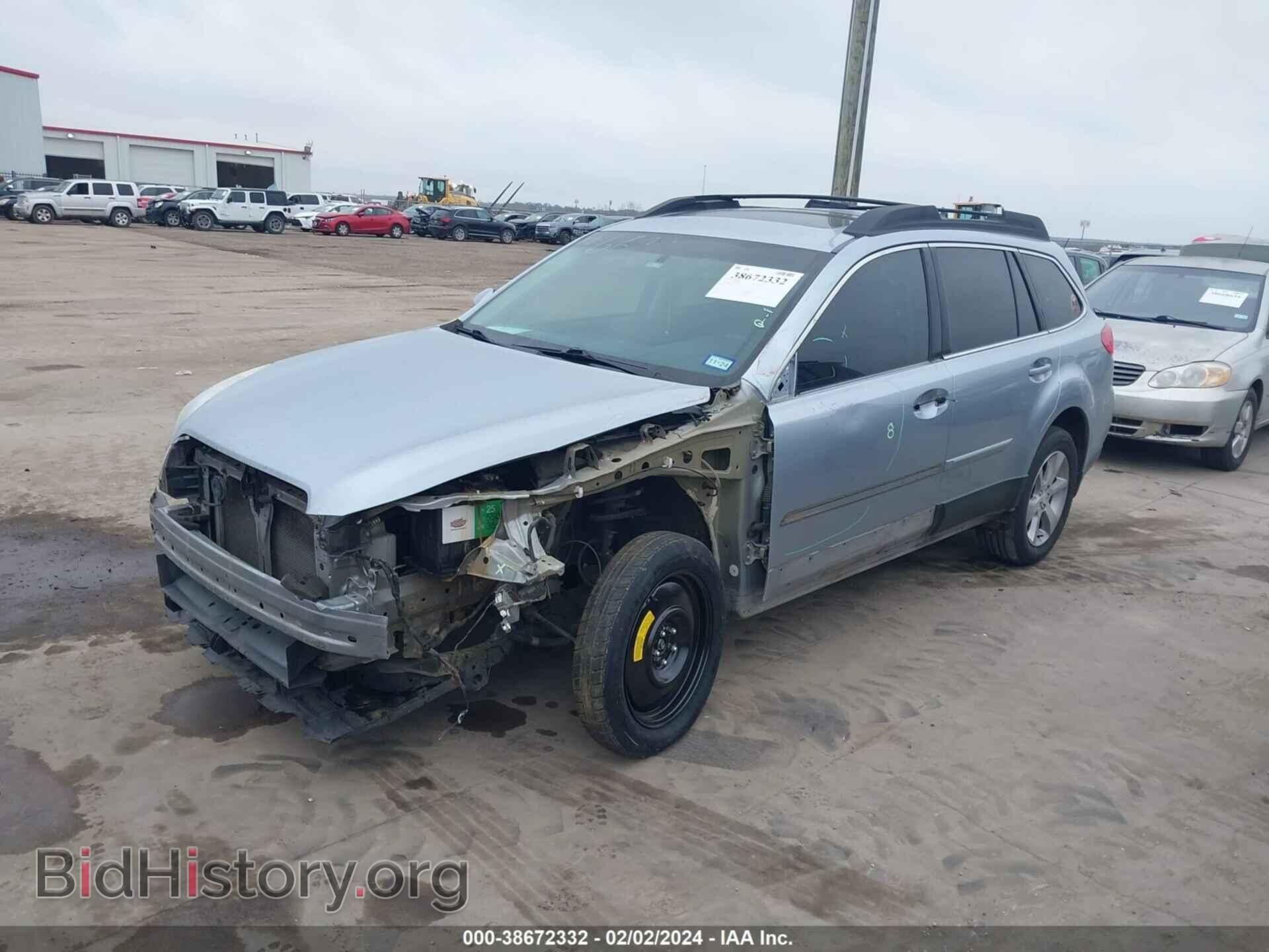 2014 SUBARU OUTBACK - VIN: 4S4BRBLC2E3201545 - Фото 2