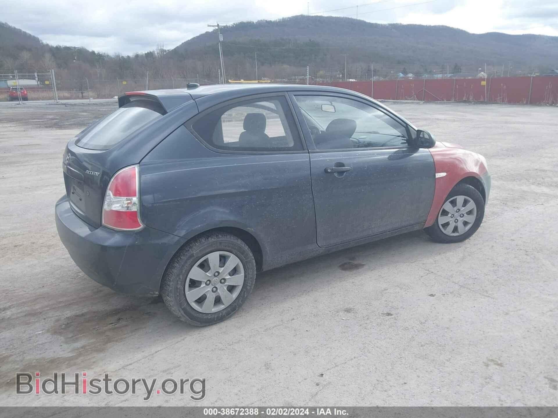 2008 HYUNDAI ACCENT - VIN: KMHCM36C58U104665 - Фото 4
