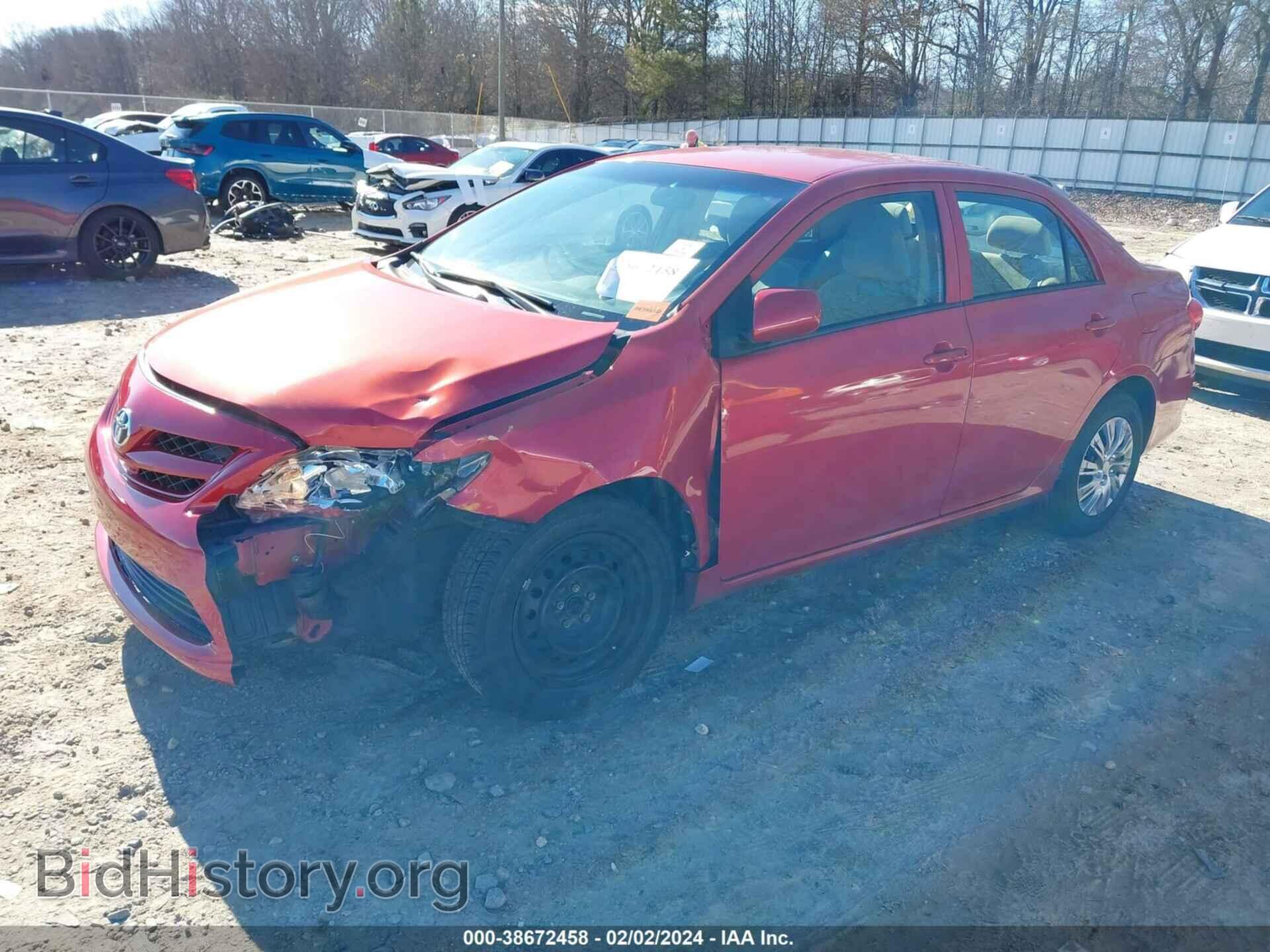 2012 TOYOTA COROLLA - VIN: 2T1BU4EE6CC908651 - Фото 2