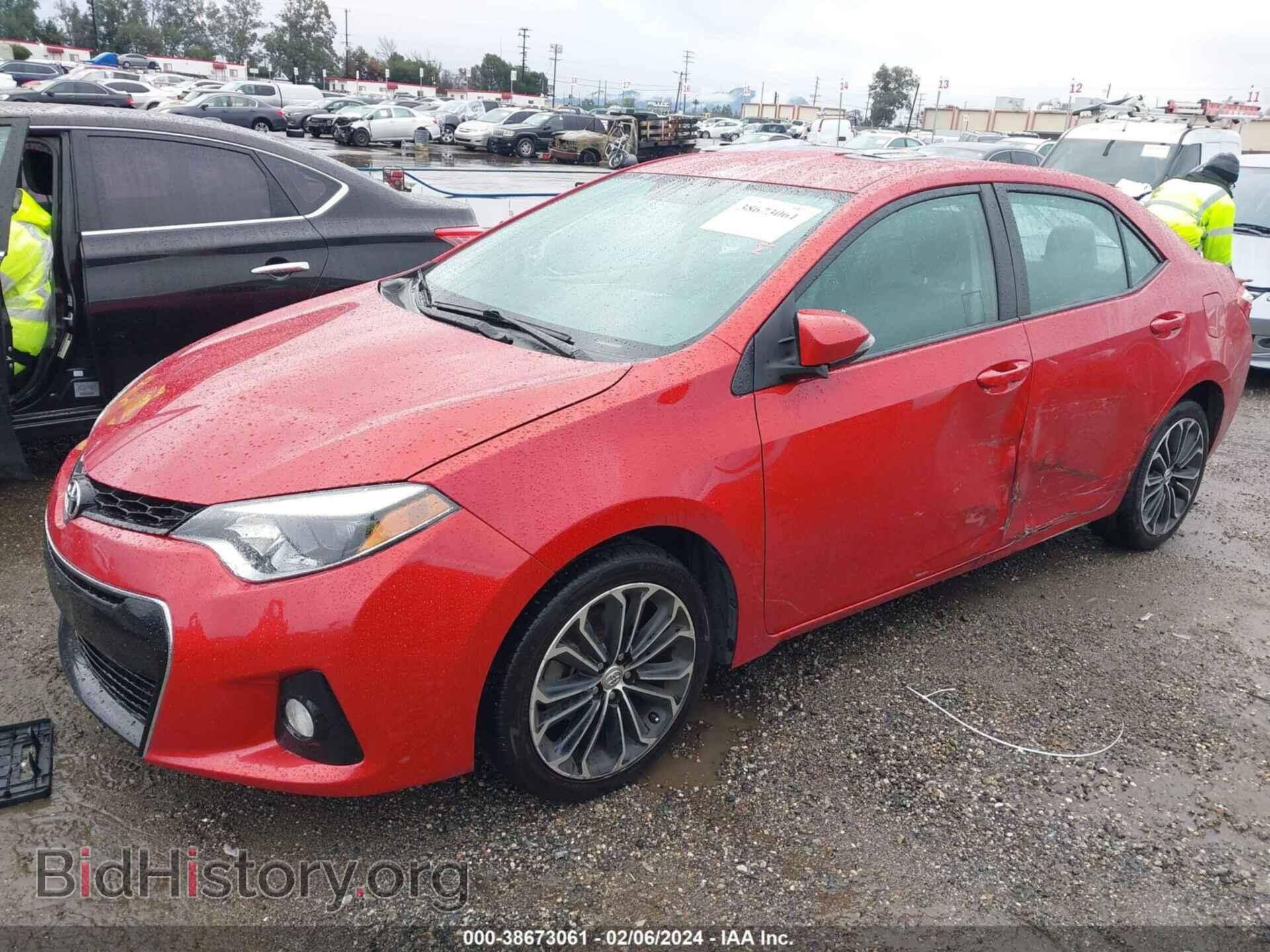 2014 TOYOTA COROLLA - VIN: 5YFBURHEXEP143553 - Фото 2