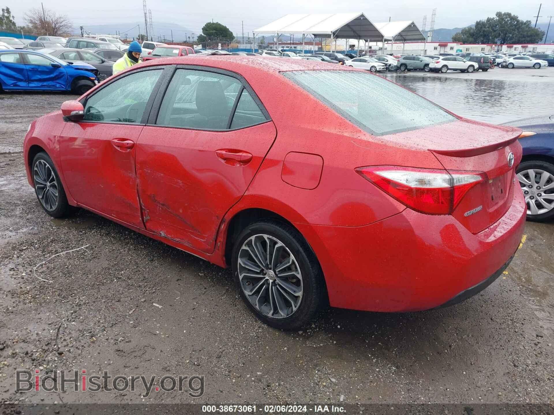 2014 TOYOTA COROLLA - VIN: 5YFBURHEXEP143553 - Фото 3