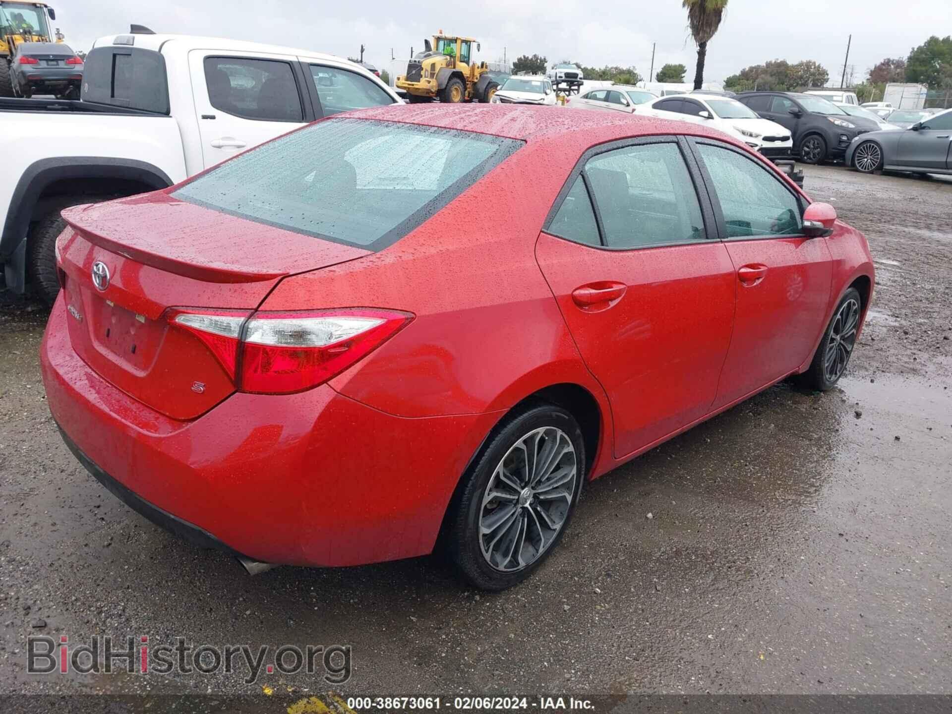 2014 TOYOTA COROLLA - VIN: 5YFBURHEXEP143553 - Фото 4