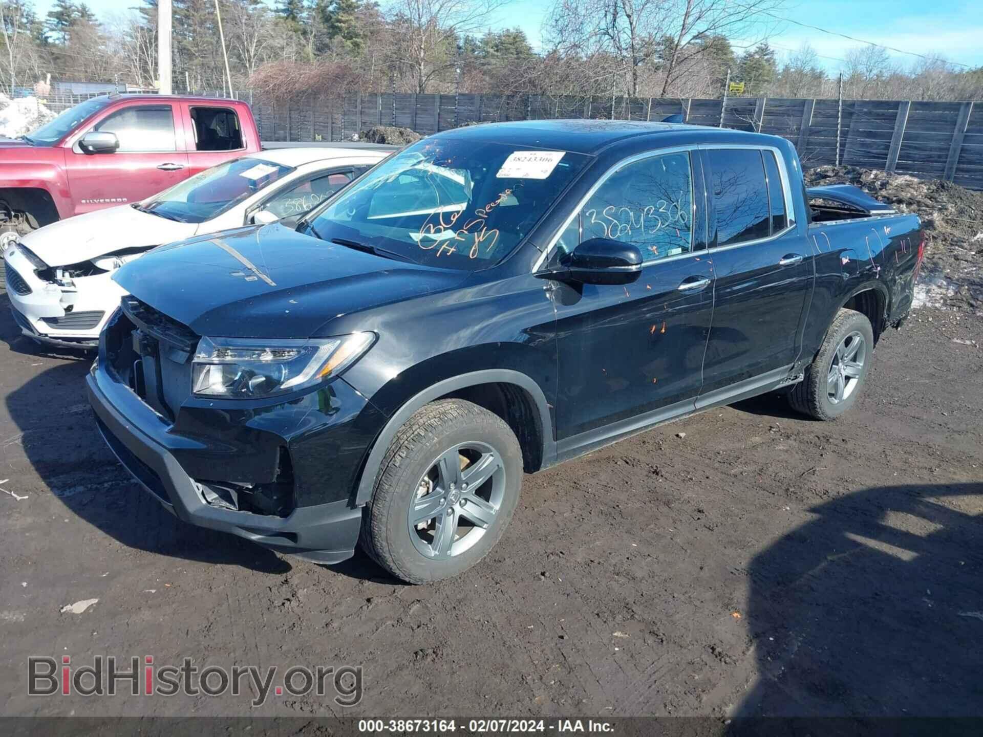 2023 HONDA RIDGELINE - VIN: 5FPYK3F78PB001645 - Фото 2