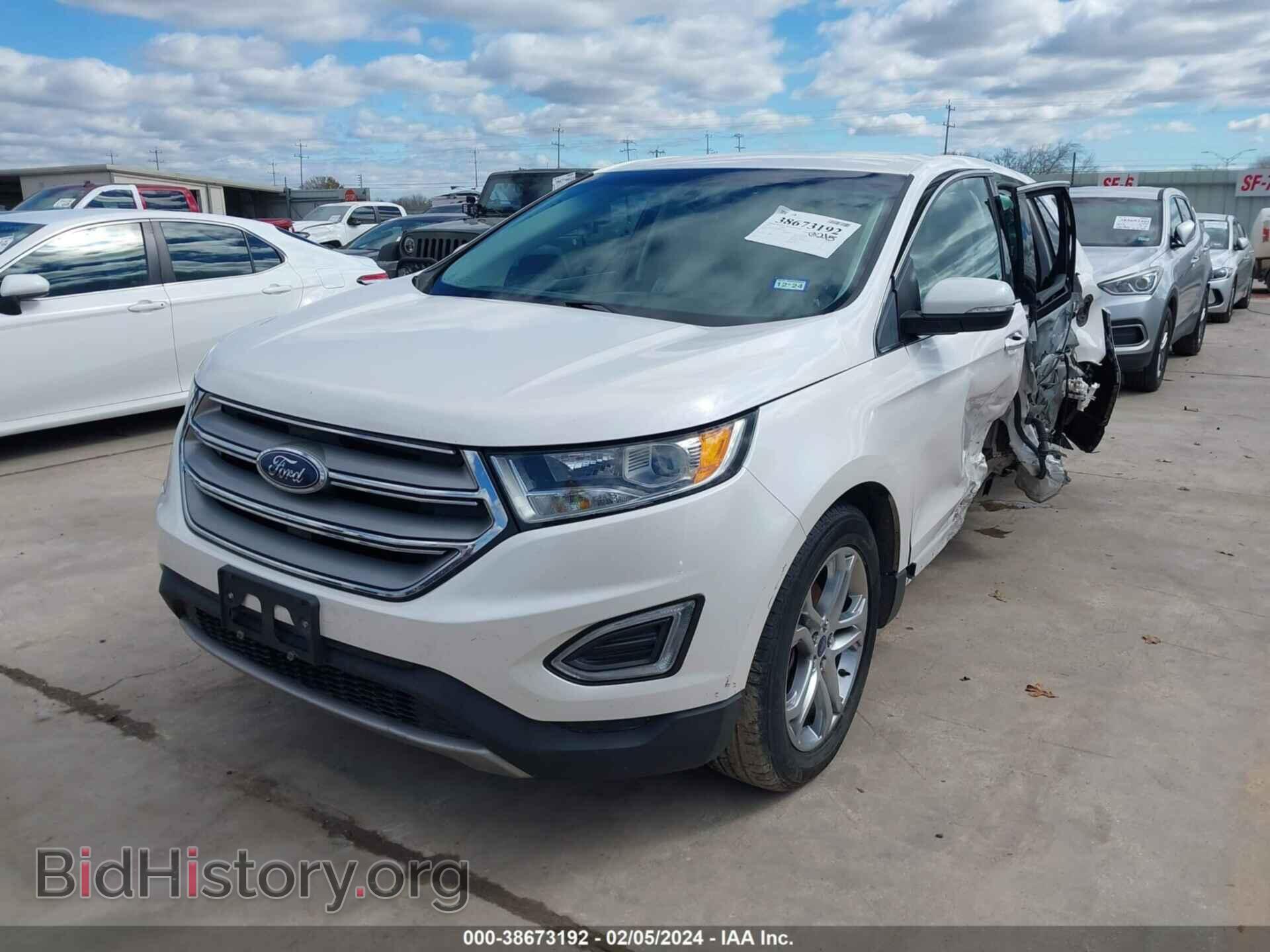 2017 FORD EDGE - VIN: 2FMPK3K92HBB06011 - Фото 2