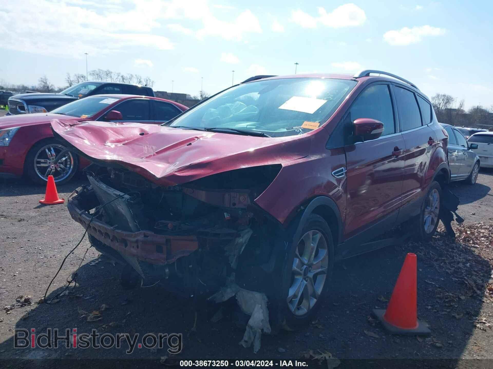 2014 FORD ESCAPE - VIN: 1FMCU0JX3EUE33384 - Photo 2