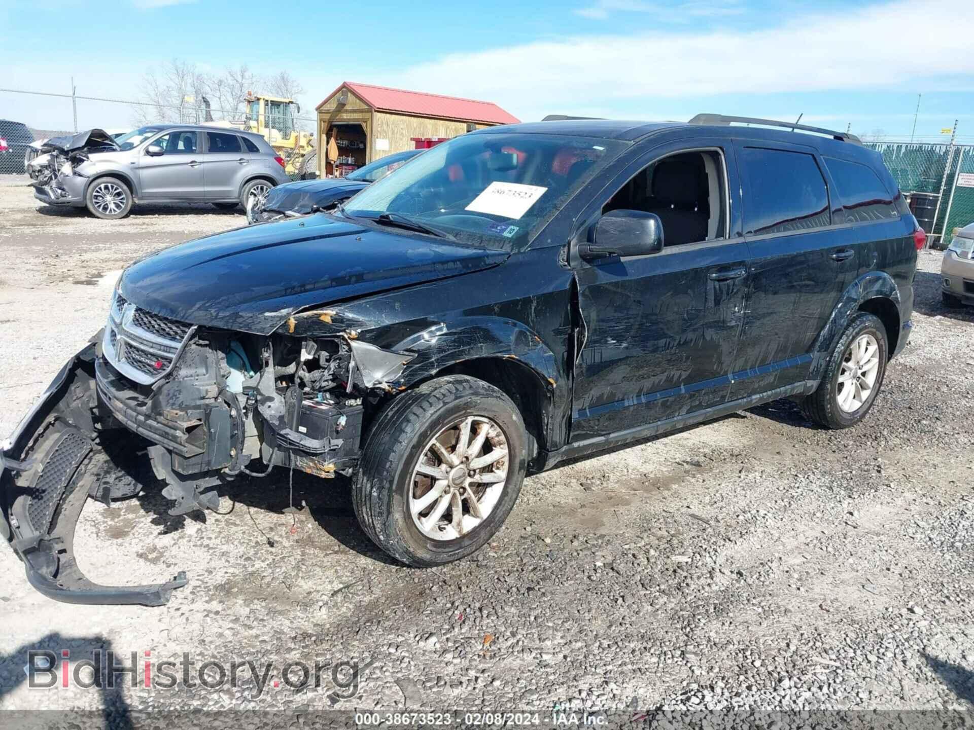 2014 DODGE JOURNEY - VIN: 3C4PDCBB8ET174511 - Фото 2
