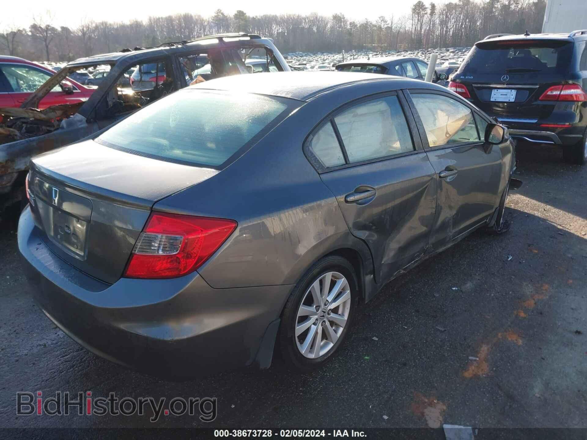 2012 HONDA CIVIC - VIN: 2HGFB2F88CH329754 - Photo 4
