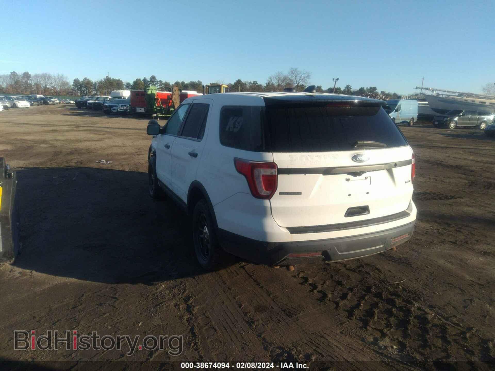 2018 FORD POLICE INTERCEPTOR UTILITY - VIN: 1FM5K8AR7JGB46704 - Фото 3