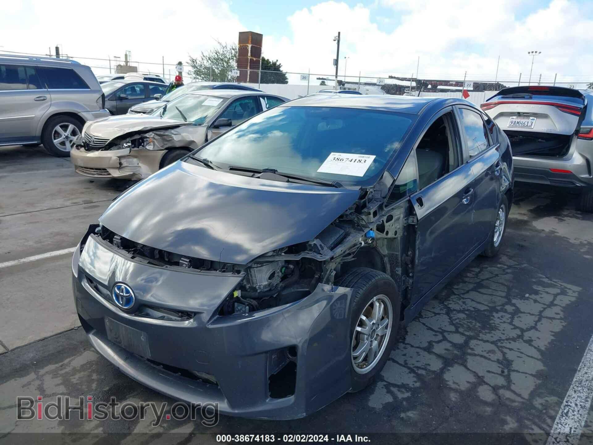 2011 TOYOTA PRIUS - VIN: JTDKN3DU9B5325082 - Фото 2