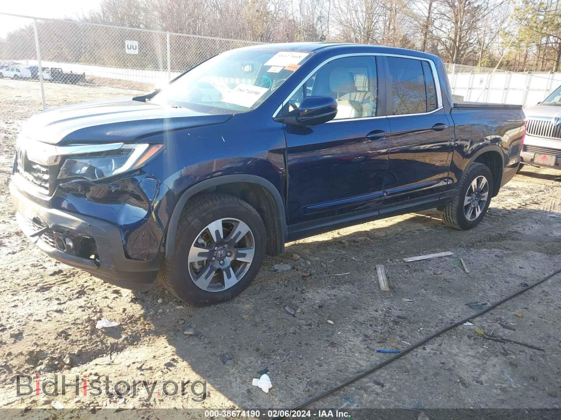 2019 HONDA RIDGELINE - VIN: 5FPYK3F60KB032694 - Фото 2