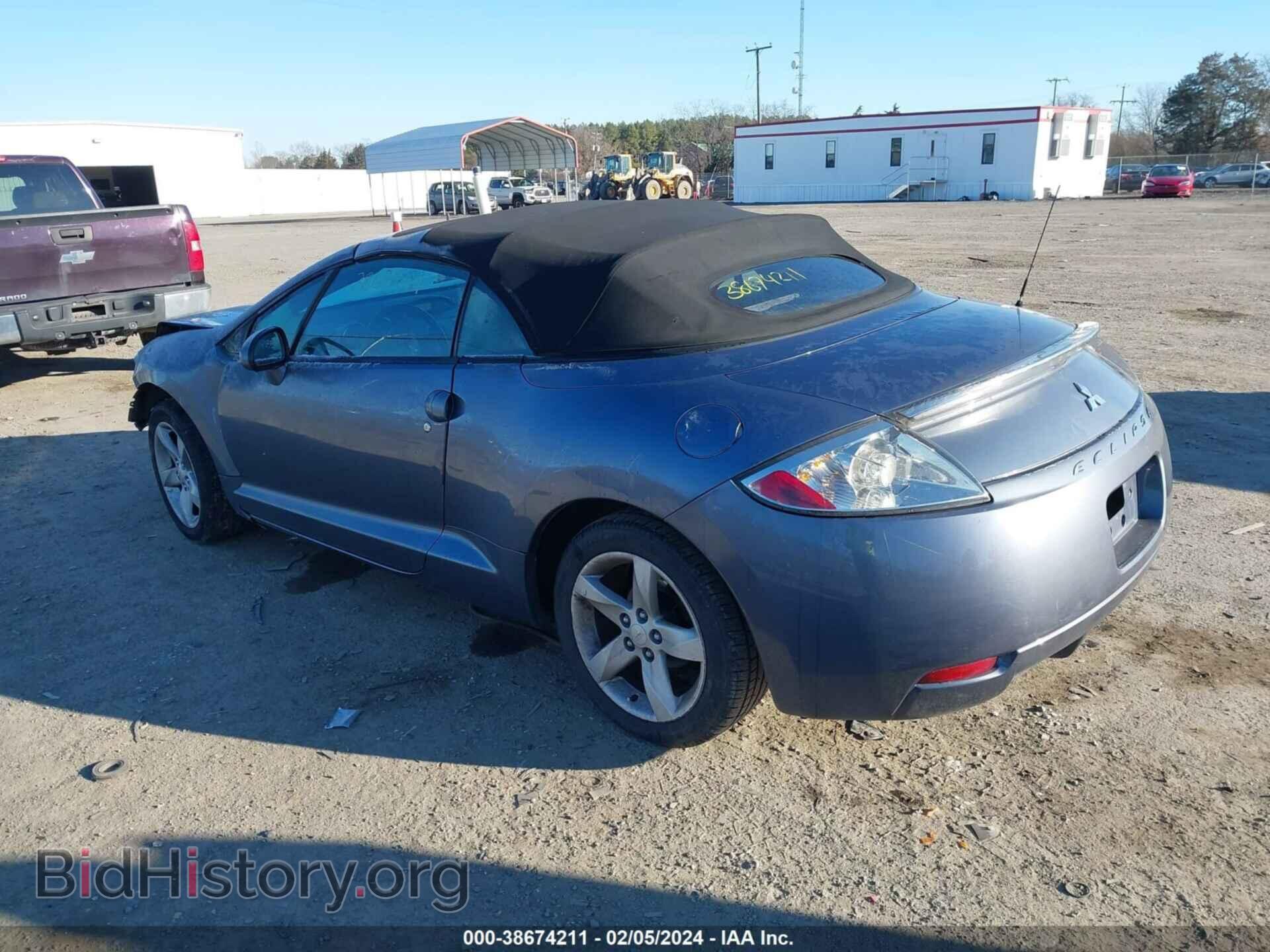 2007 MITSUBISHI ECLIPSE SPYDER - VIN: 4A3AL25F37E069263 - Фото 3