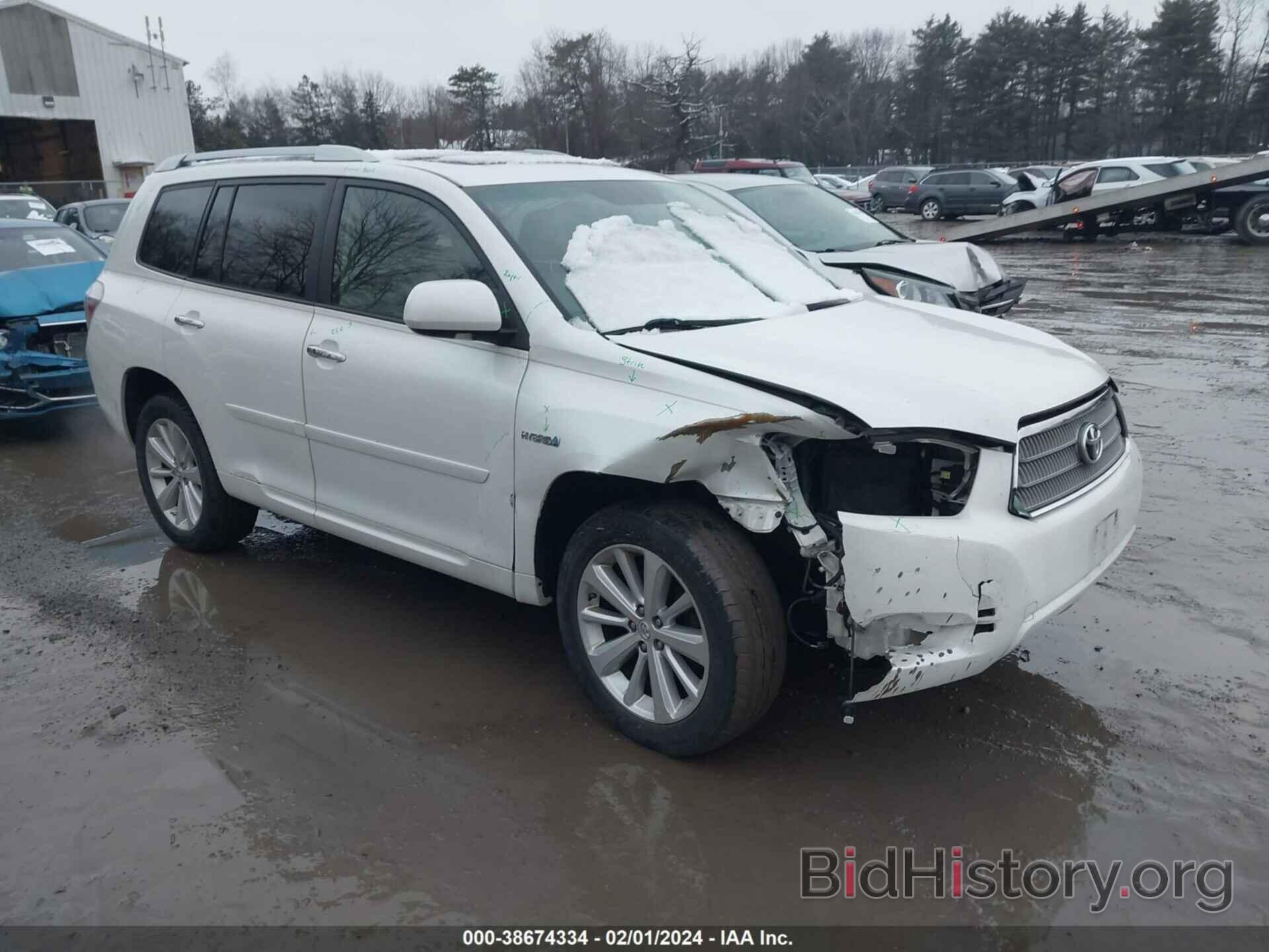 Photo JTEEW44A692026971 - TOYOTA HIGHLANDER HYBRID 2009