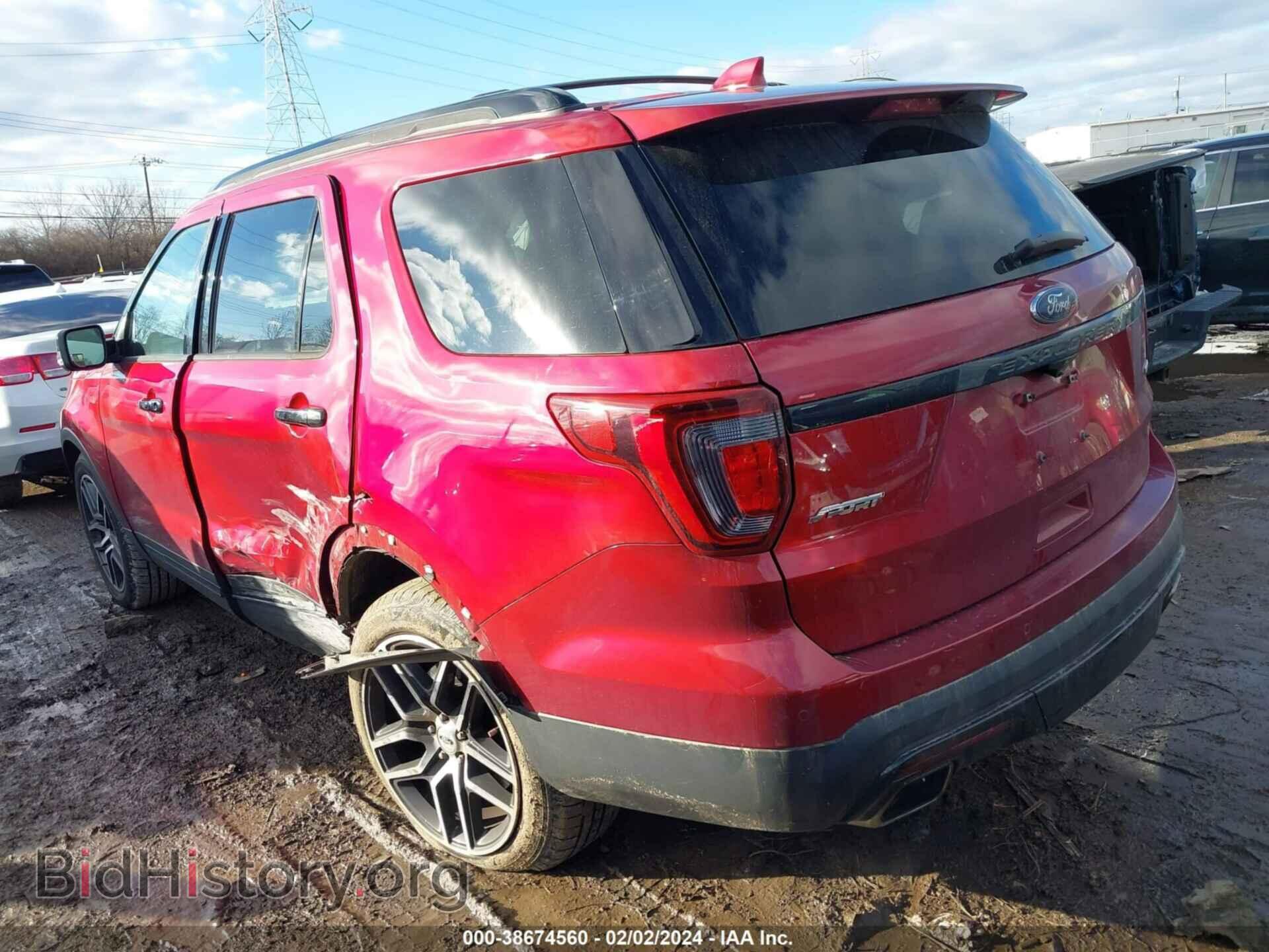 2016 FORD EXPLORER - VIN: 1FM5K8GT6GGA94655 - Фото 3