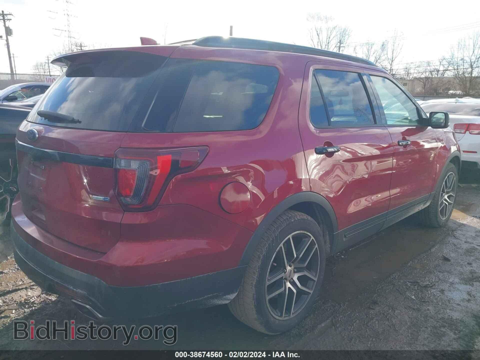 2016 FORD EXPLORER - VIN: 1FM5K8GT6GGA94655 - Фото 4