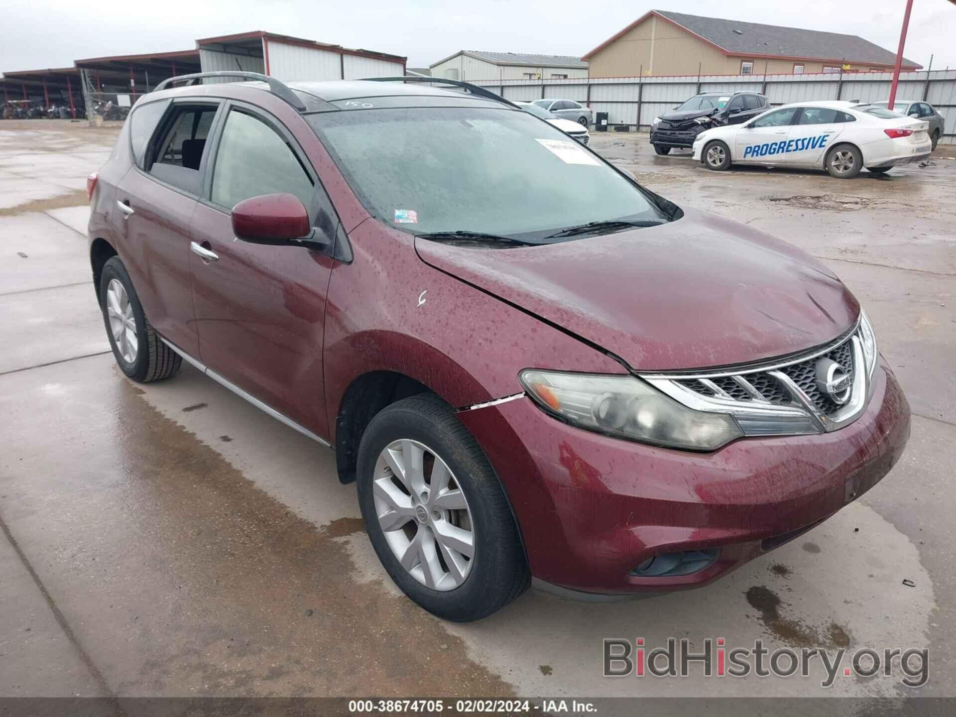 Photo JN8AZ1MU1CW121266 - NISSAN MURANO 2012