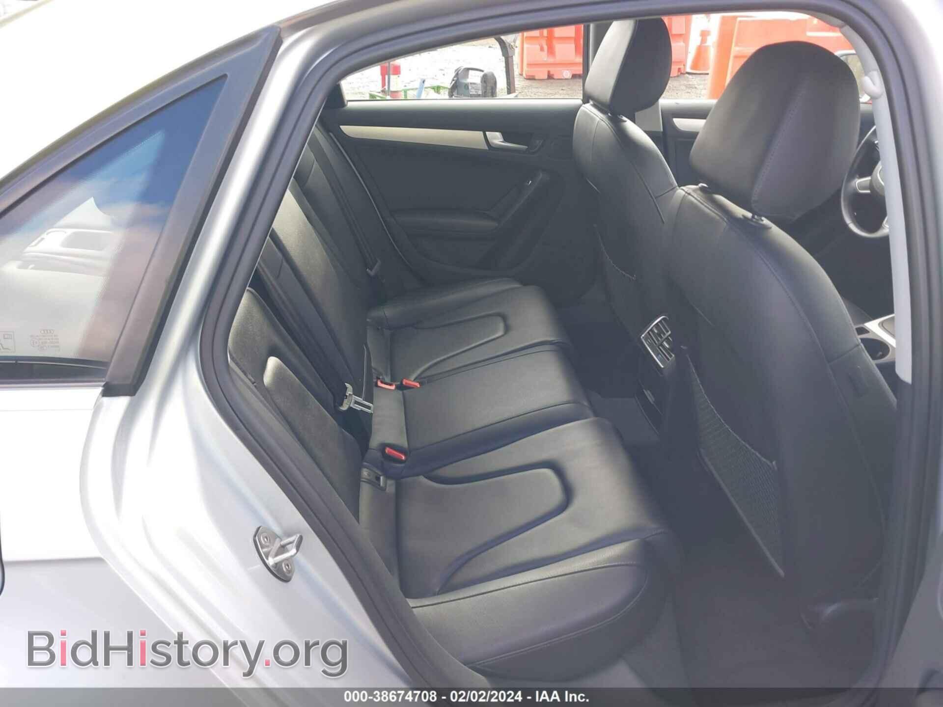 2013 AUDI A4 - VIN: WAUFFAFL3DN042989 - Фото 8