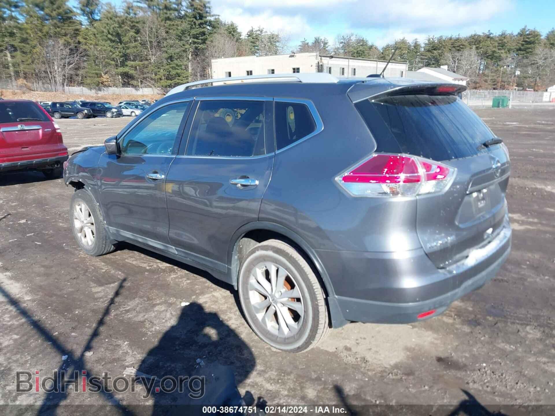 2014 NISSAN ROGUE - VIN: 5N1AT2MV2EC828811 - Фото 3