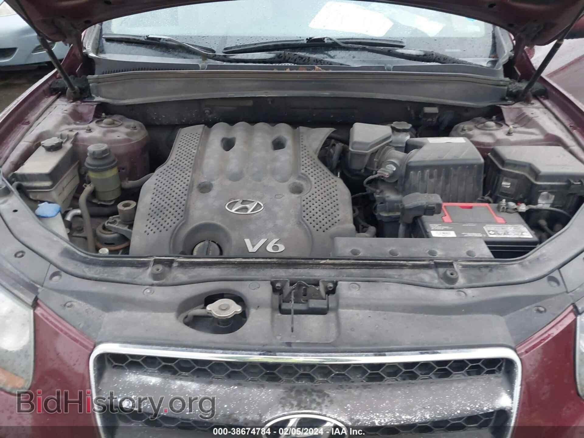 2007 HYUNDAI SANTA FE - VIN: 5NMSG73D87H100448 - Фото 10