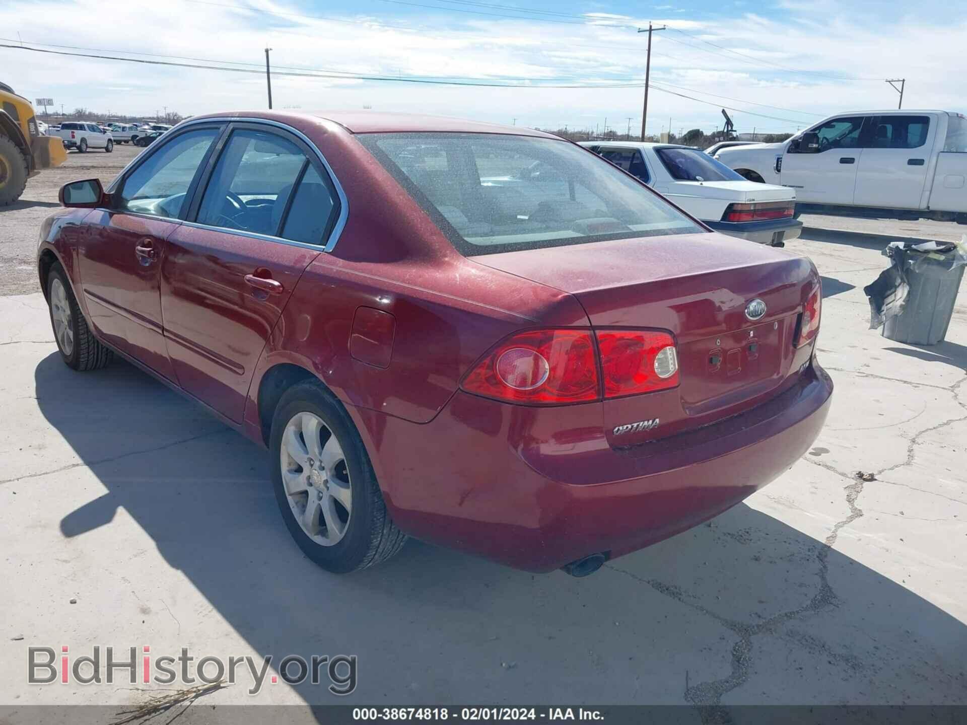 2007 KIA OPTIMA - VIN: KNAGE124575108291 - Фото 3