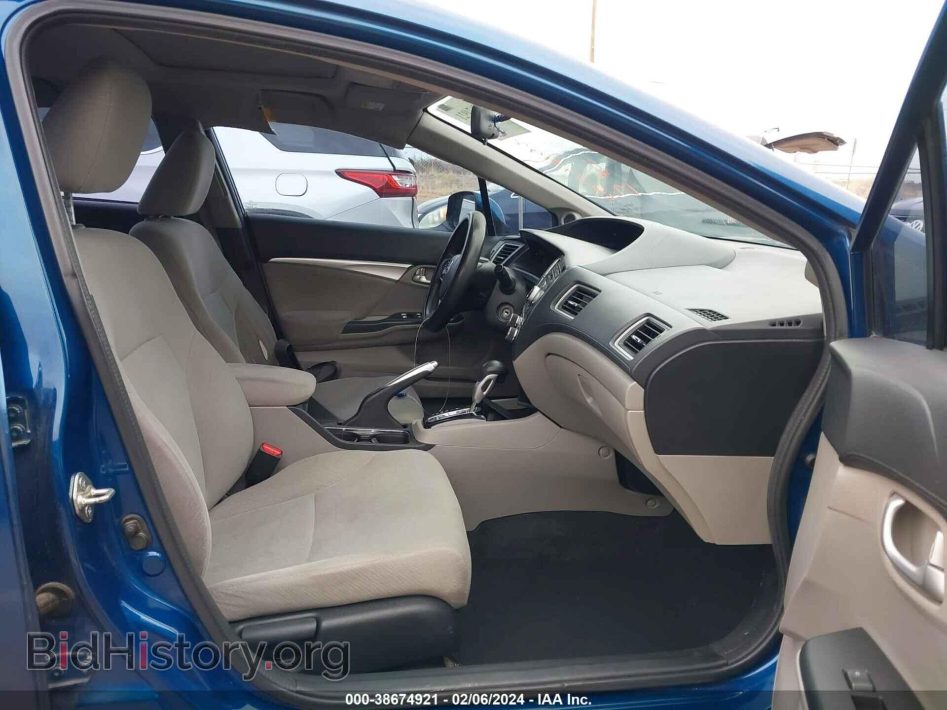 2013 HONDA CIVIC - VIN: 2HGFB2F8XDH511649 - Фото 5