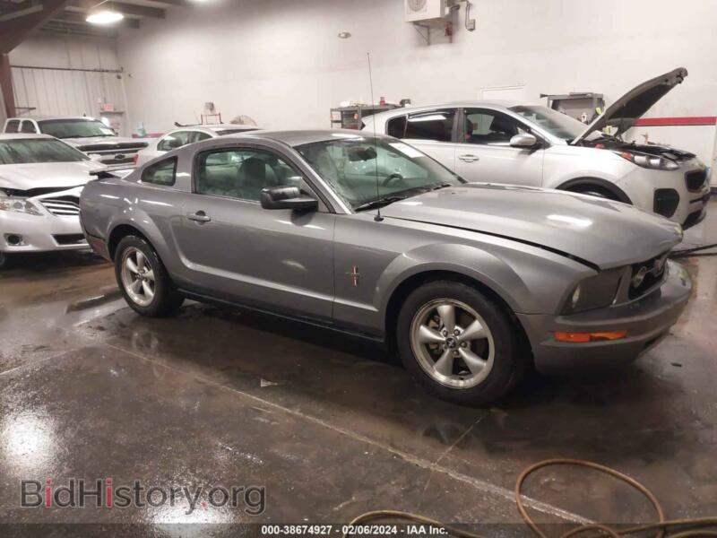 2007 Ford MUSTANG V6 Deluxe/V6 Premium (VIN 1ZVFT80N175242575) — фото 1 из 16, IAAI, повреждение: задняя часть