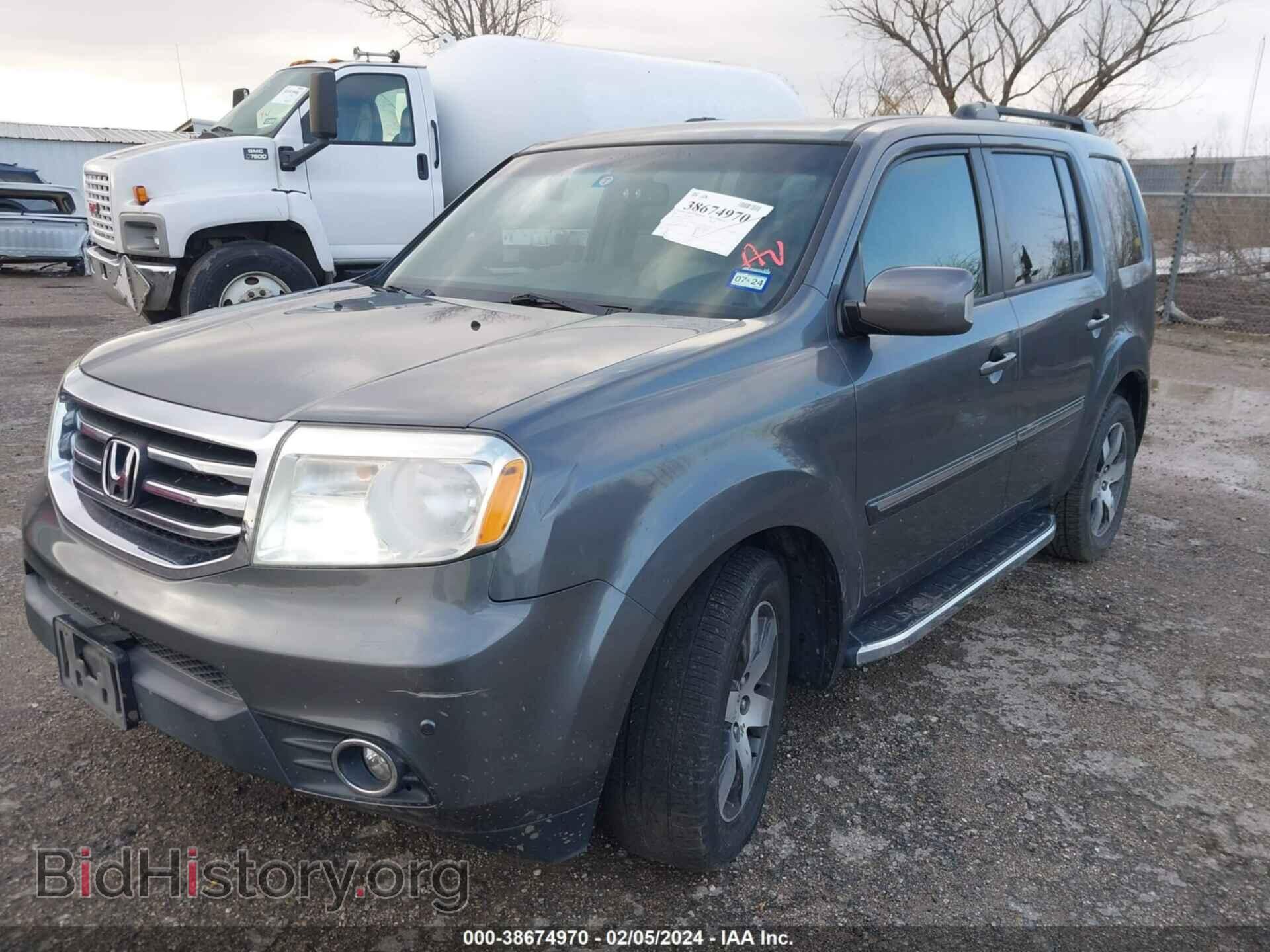 2012 HONDA PILOT - VIN: 5FNYF4H93CB073395 - Фото 2