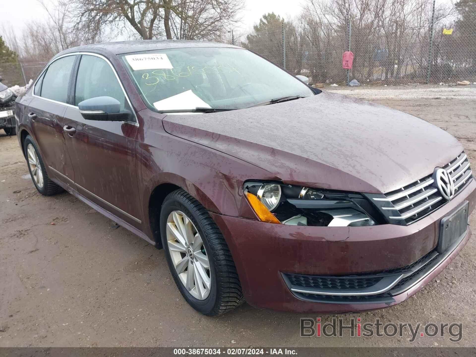 Photo 1VWCH7A34CC036815 - VOLKSWAGEN PASSAT 2012