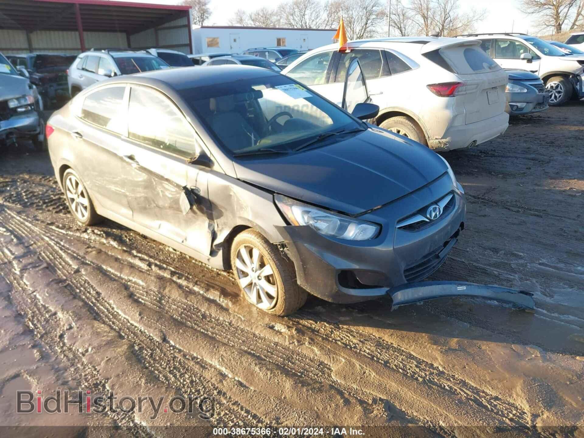 2012 HYUNDAI ACCENT - VIN: KMHCU4AEXCU227952 - Фото 6