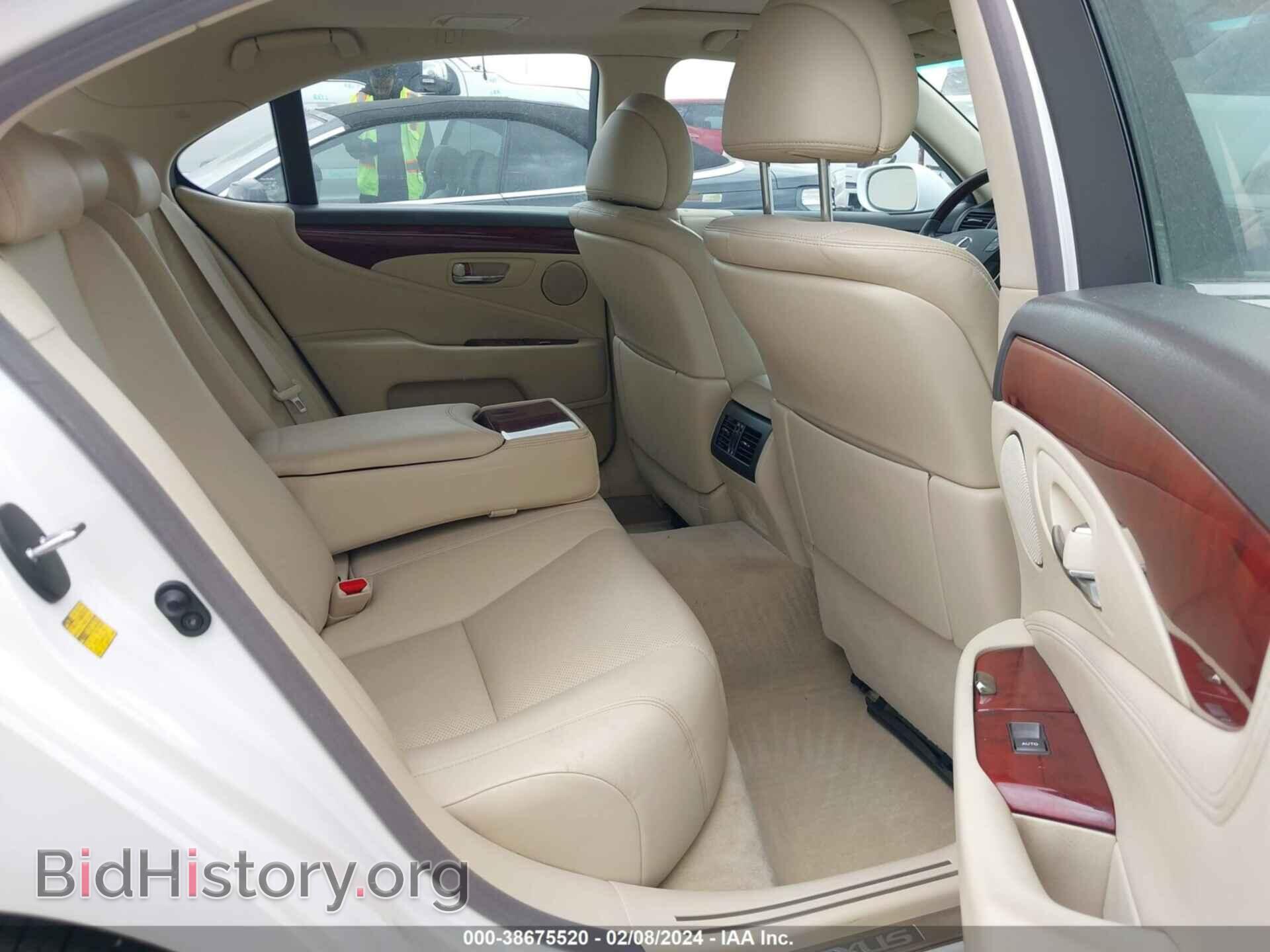 2010 LEXUS LS 460 - VIN: JTHBL5EF4A5096597 - Фото 8