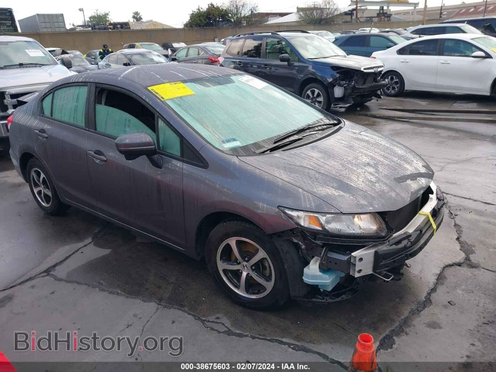 Фотография 19XFB2F7XFE227748 - HONDA CIVIC 2015