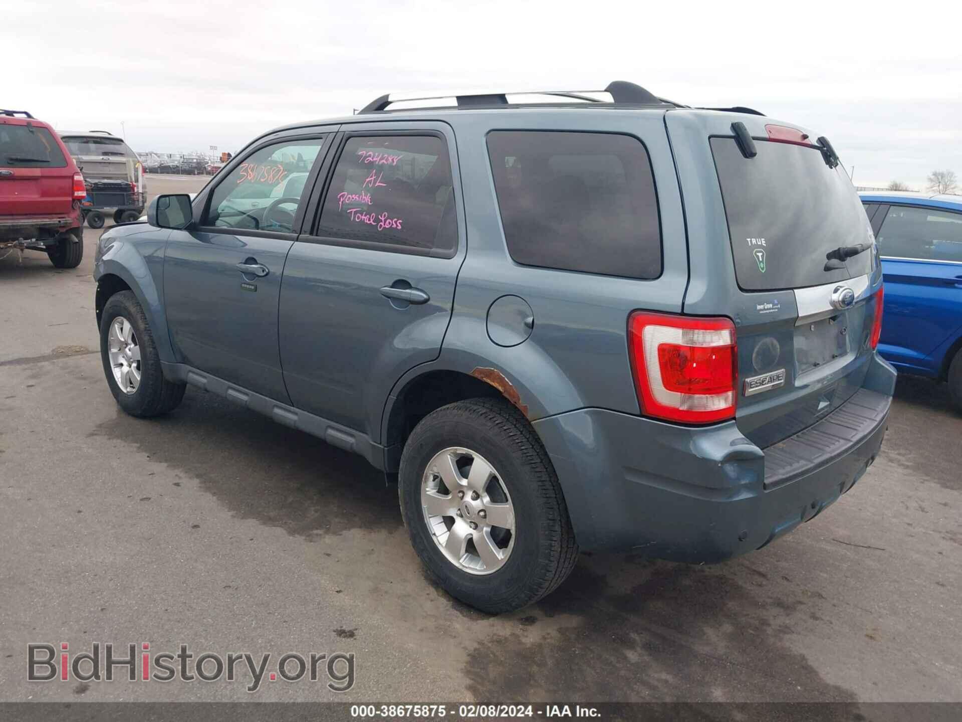 2012 FORD ESCAPE - VIN: 1FMCU9E76CKC08237 - Фото 3