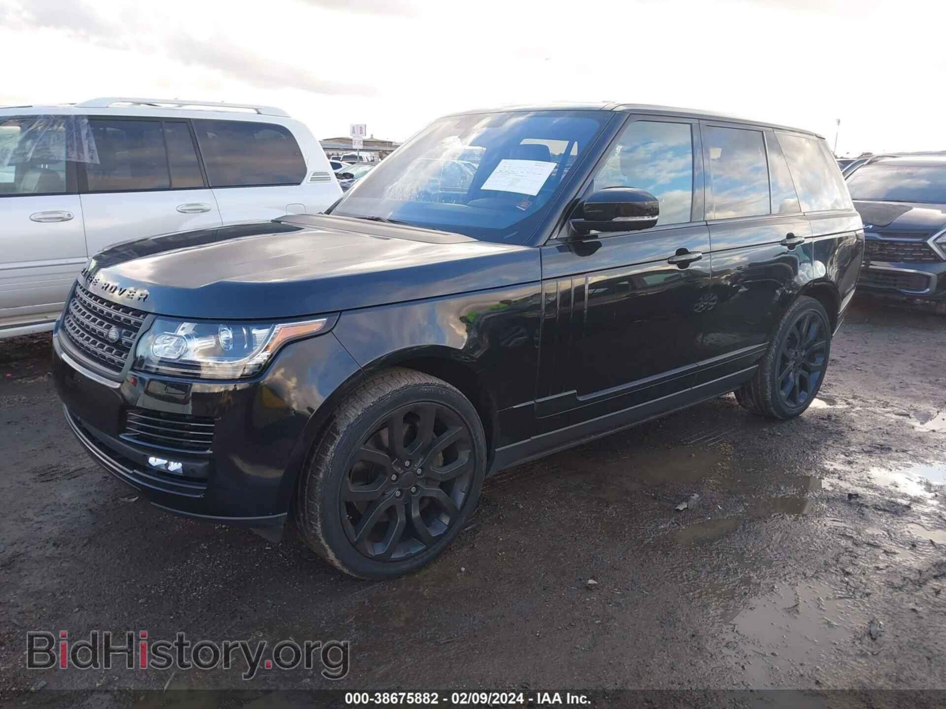 2016 LAND ROVER RANGE ROVER - VIN: SALGS2PF2GA316267 - Фото 2