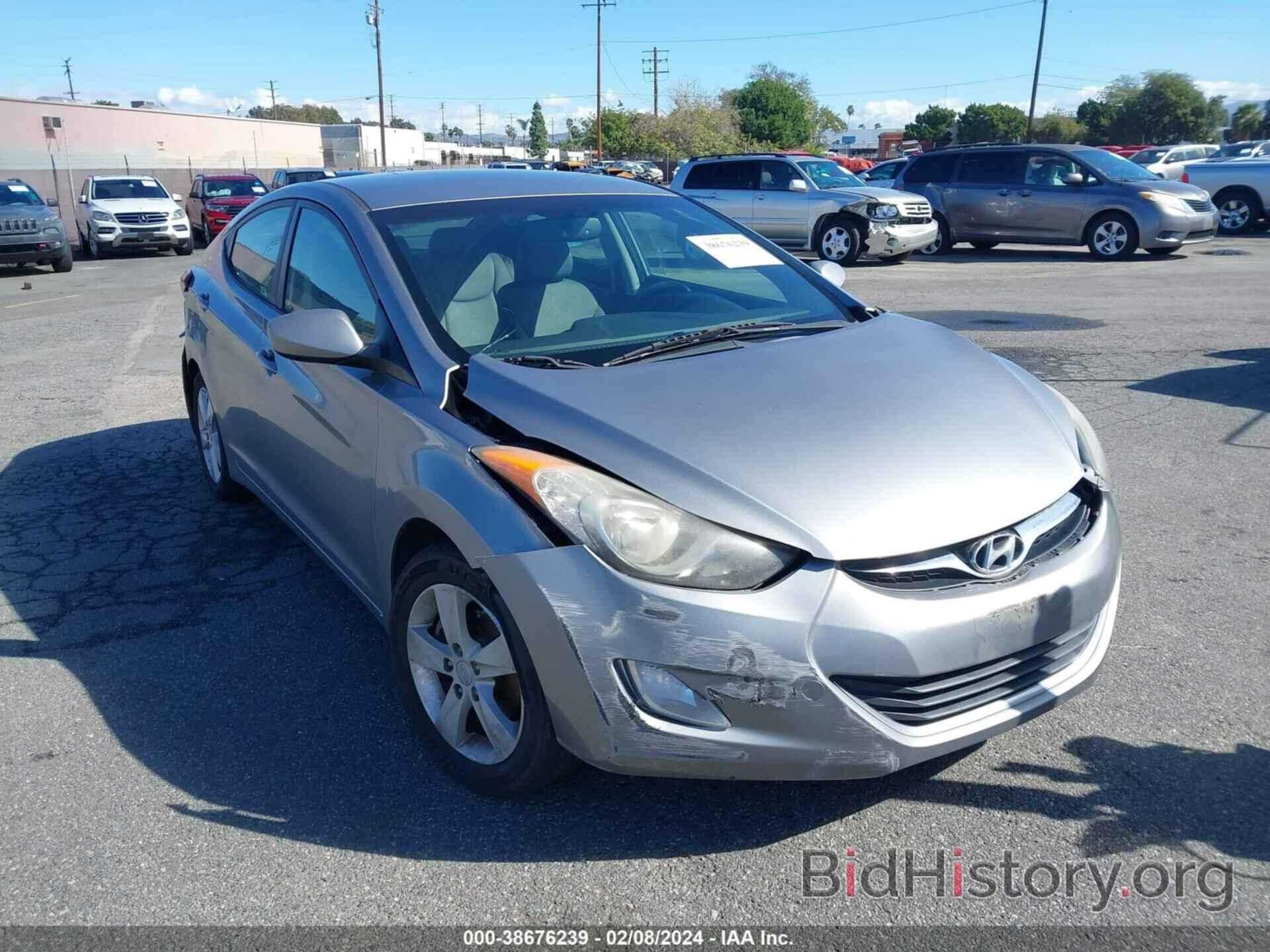 Photo KMHDH4AE8CU421873 - HYUNDAI ELANTRA 2012