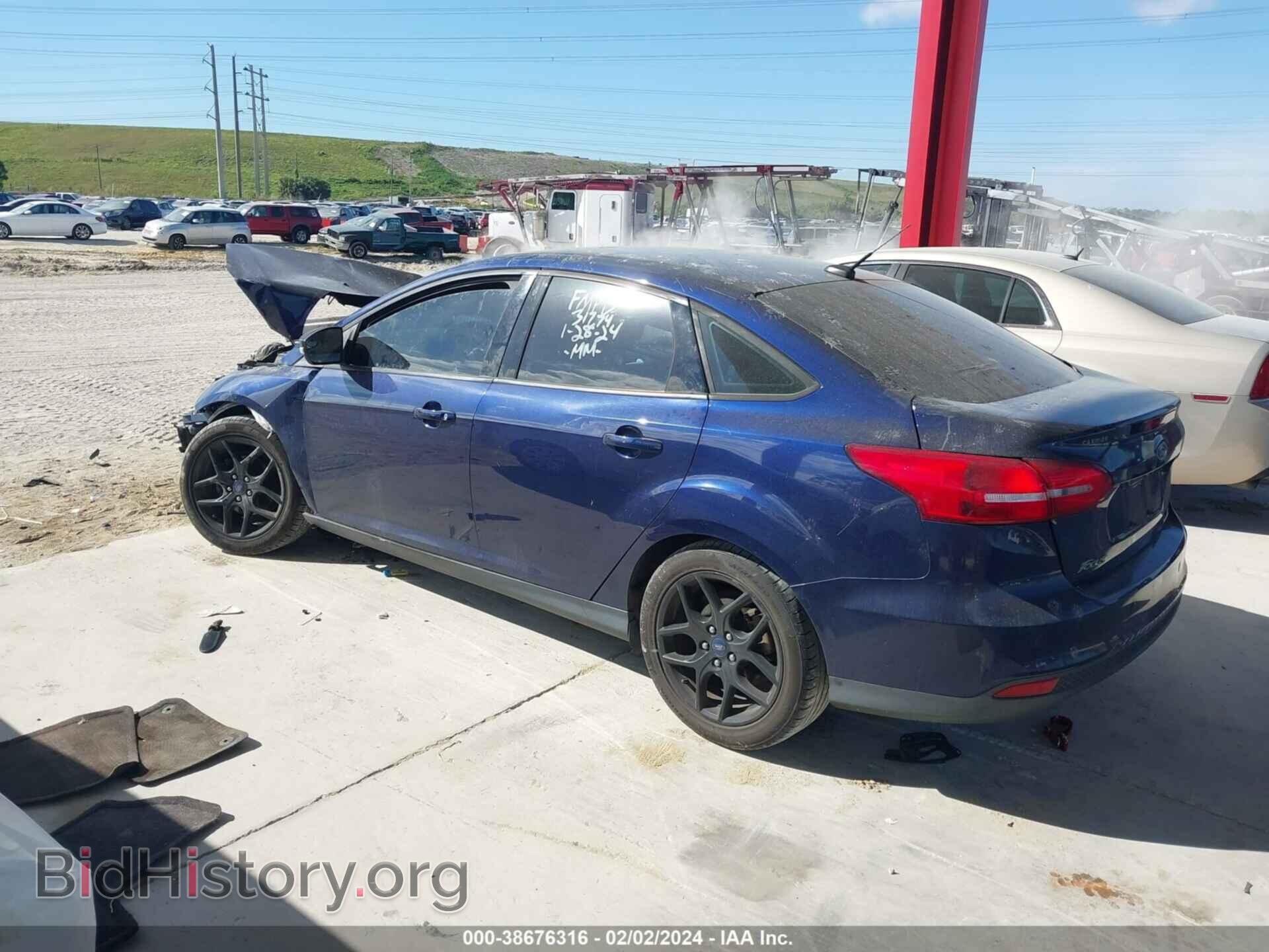 2016 FORD FOCUS - VIN: 1FADP3F27GL402362 - Фото 3